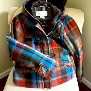 Veronica Beard plaid coat